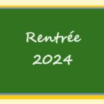 Rentrée de septembre 2024