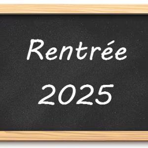Rentrée de septembre 2025