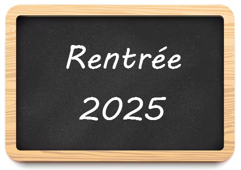 Rentrée de septembre 2025