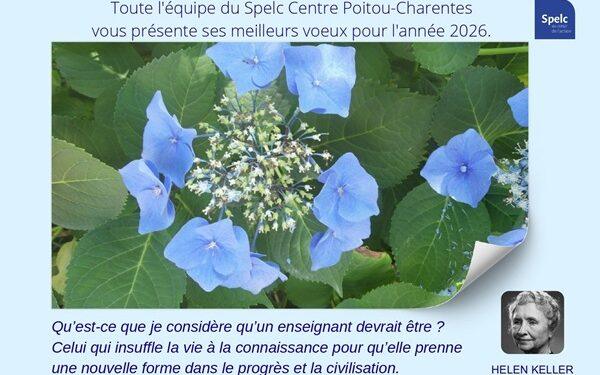 Les voeux du Spelc CPC pour 2026