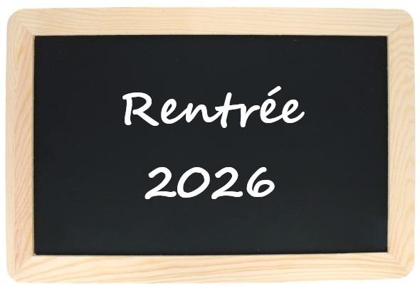 Rentrée 2026